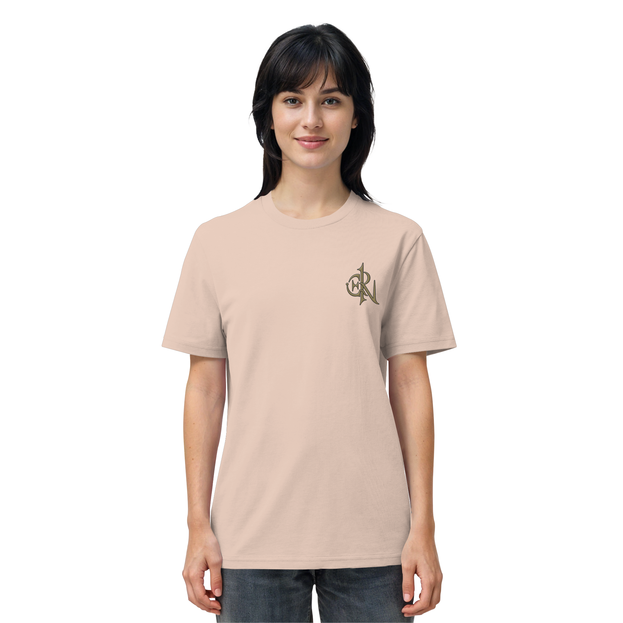 EMRAN Signature Organic T-Shirt – Burgundy Gold Edition - Organic Shirt