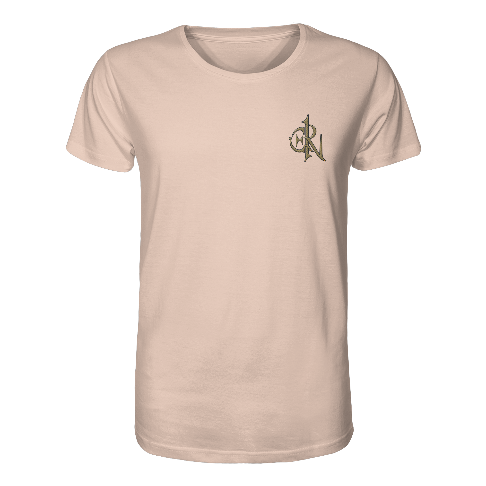 EMRAN Signature Organic T-Shirt – Burgundy Gold Edition - Organic Shirt