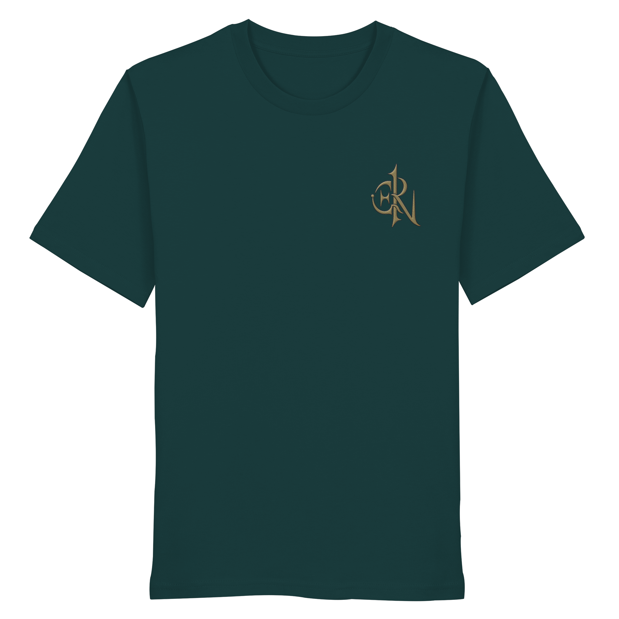 EMRAN Signature Organic T-Shirt – Burgundy Gold Edition - Organic Shirt