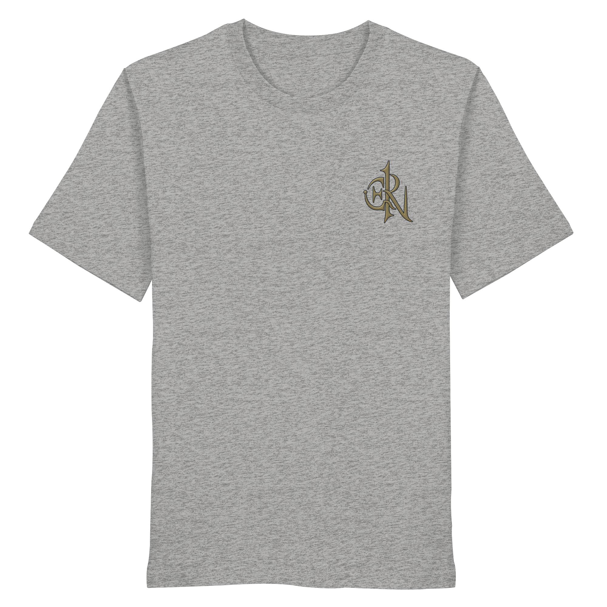 EMRAN Signature Organic T-Shirt – Burgundy Gold Edition - Organic Shirt