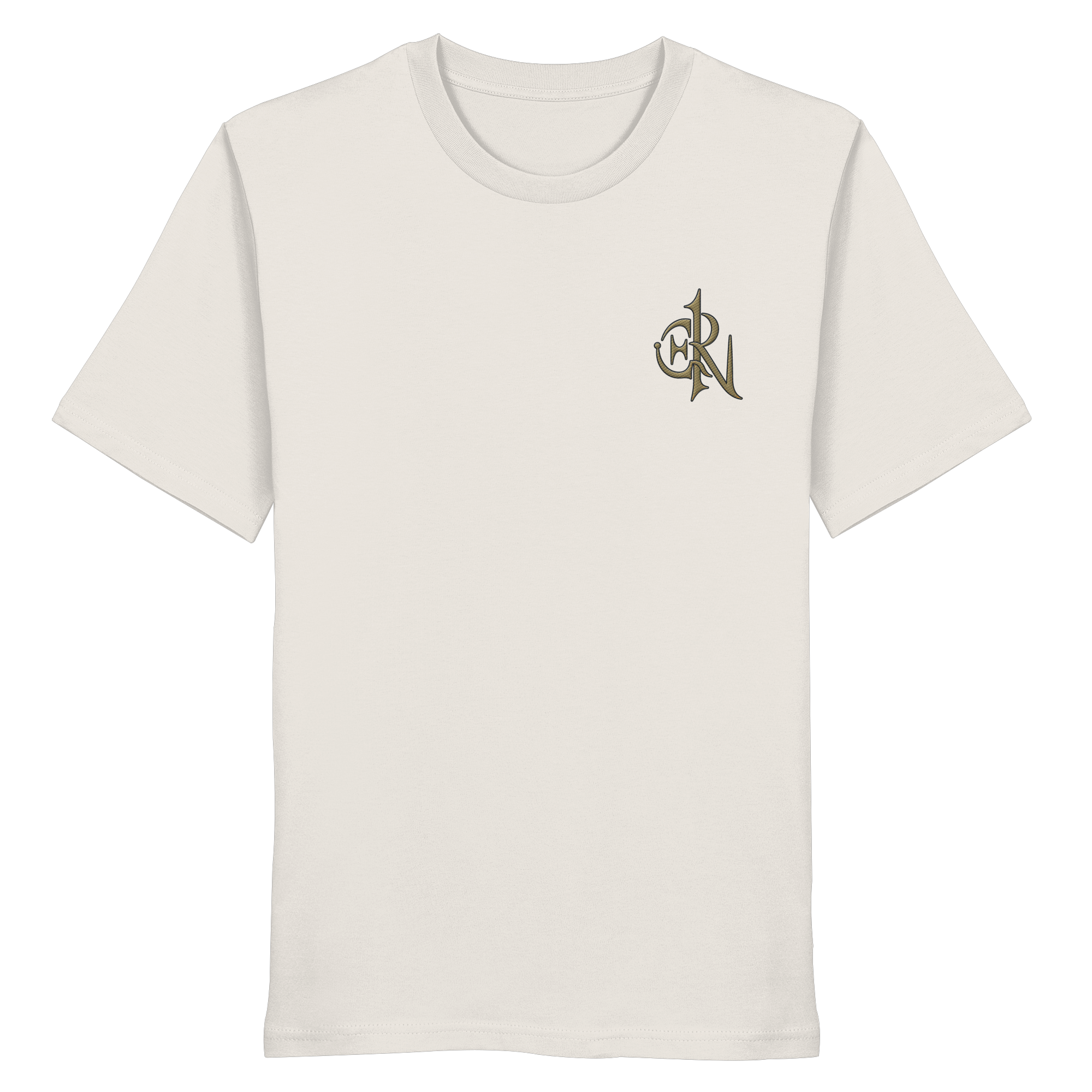EMRAN Signature Organic T-Shirt – Burgundy Gold Edition - Organic Shirt