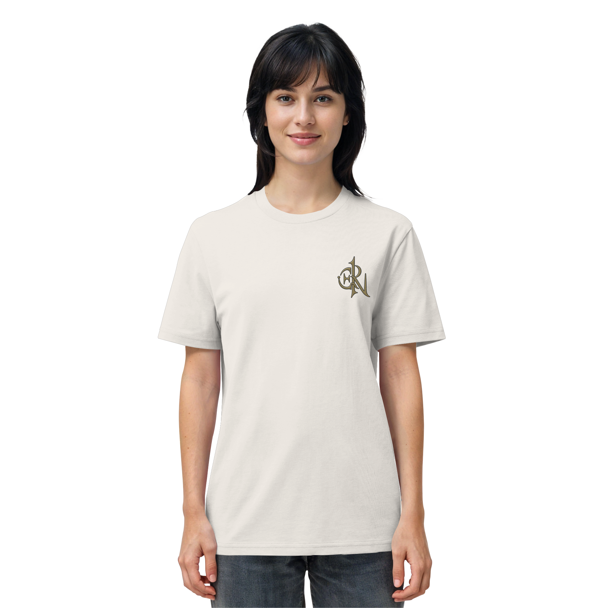EMRAN Signature Organic T-Shirt – Burgundy Gold Edition - Organic Shirt