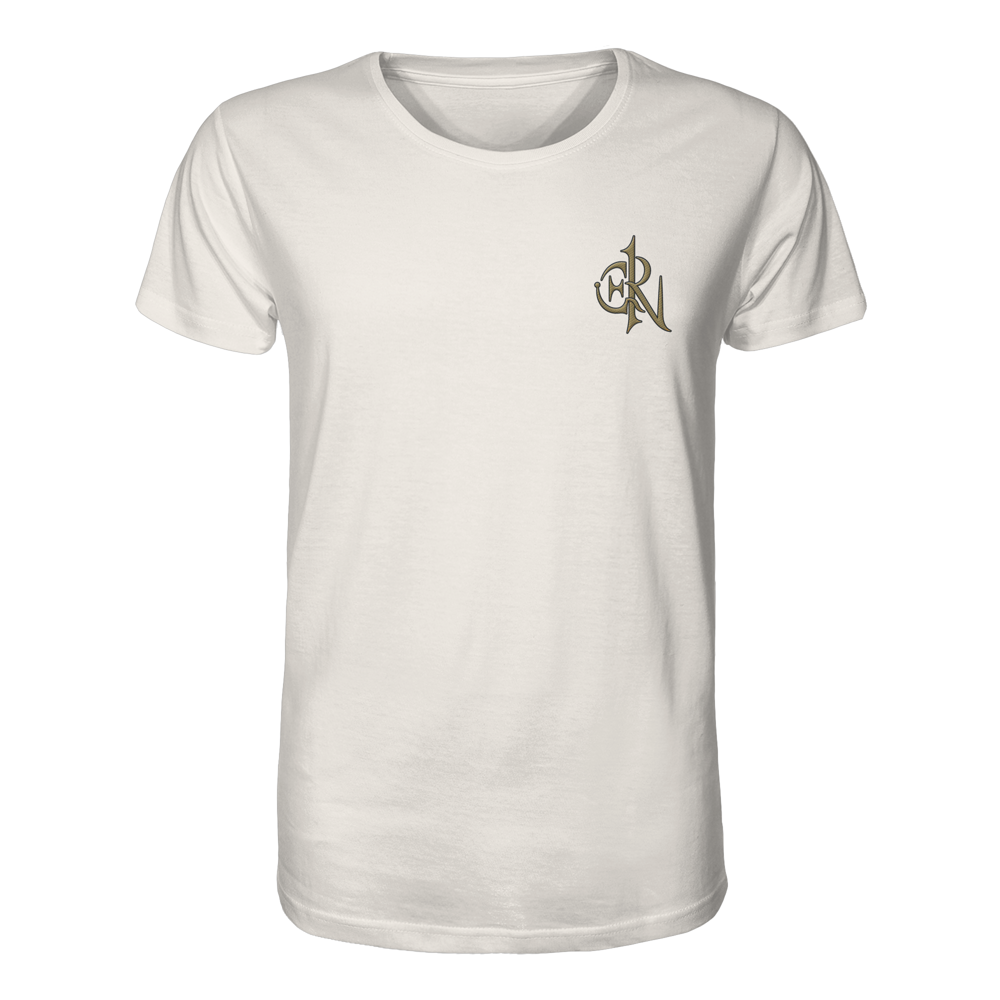 EMRAN Signature Organic T-Shirt – Burgundy Gold Edition - Organic Shirt