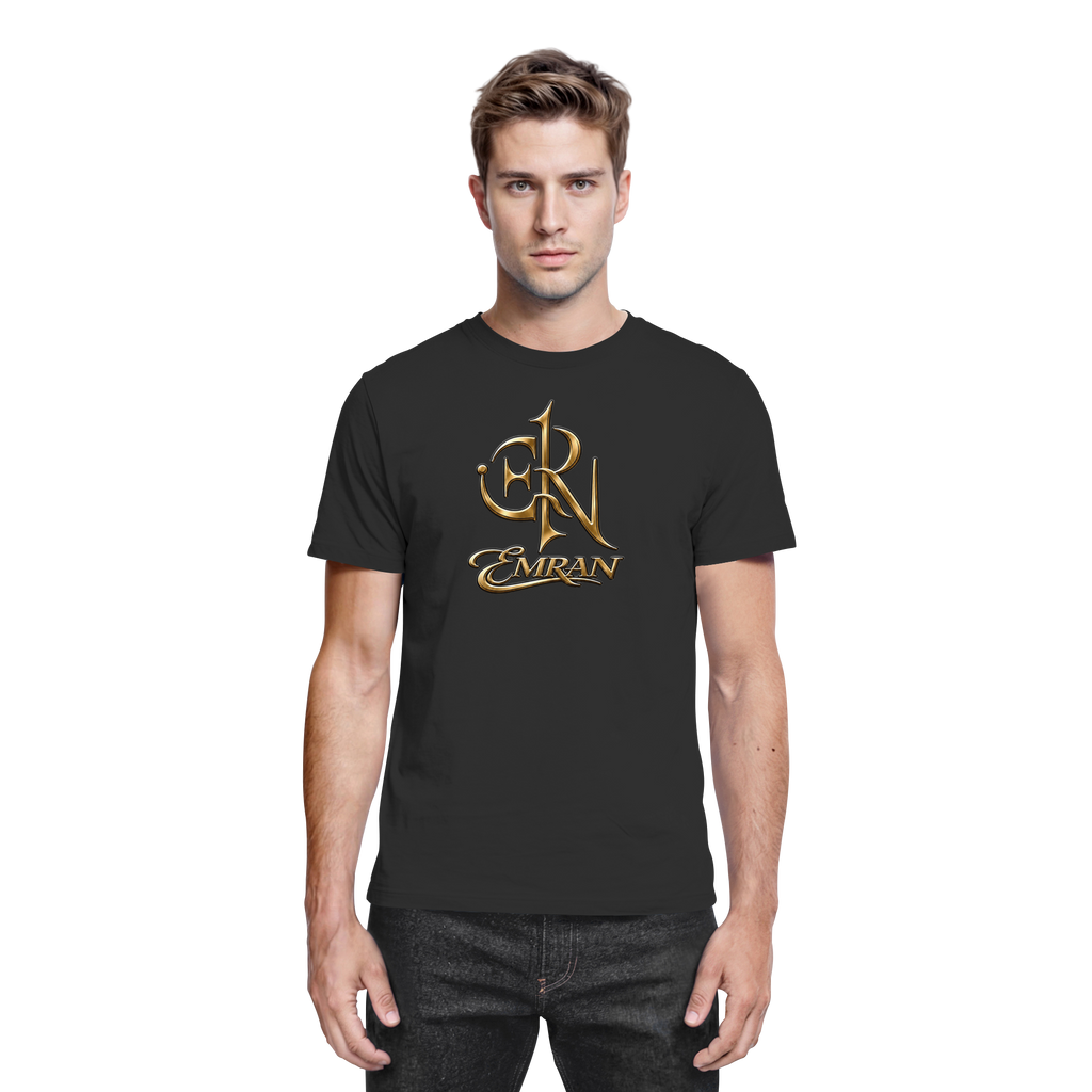 EMRAN Signature Gold Logo T-Shirt