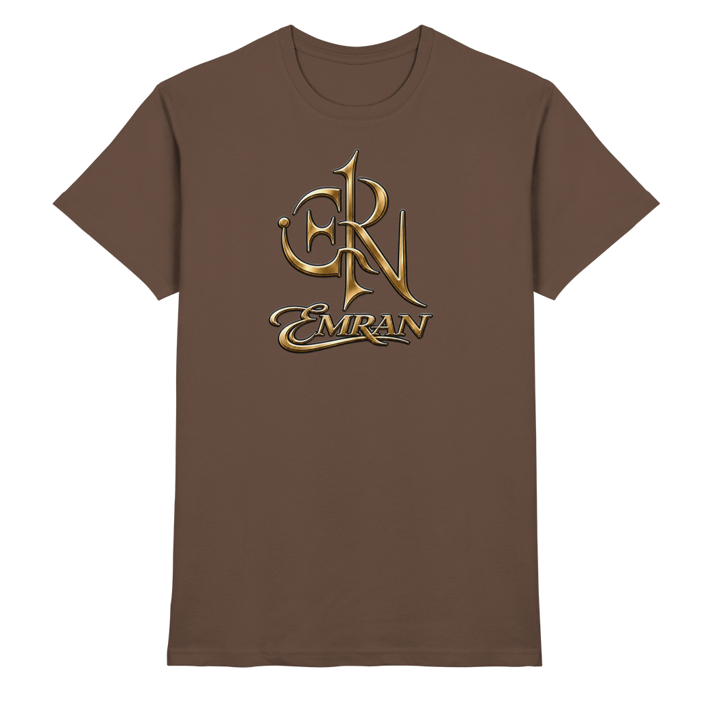 EMRAN Signature Gold Logo T-Shirt