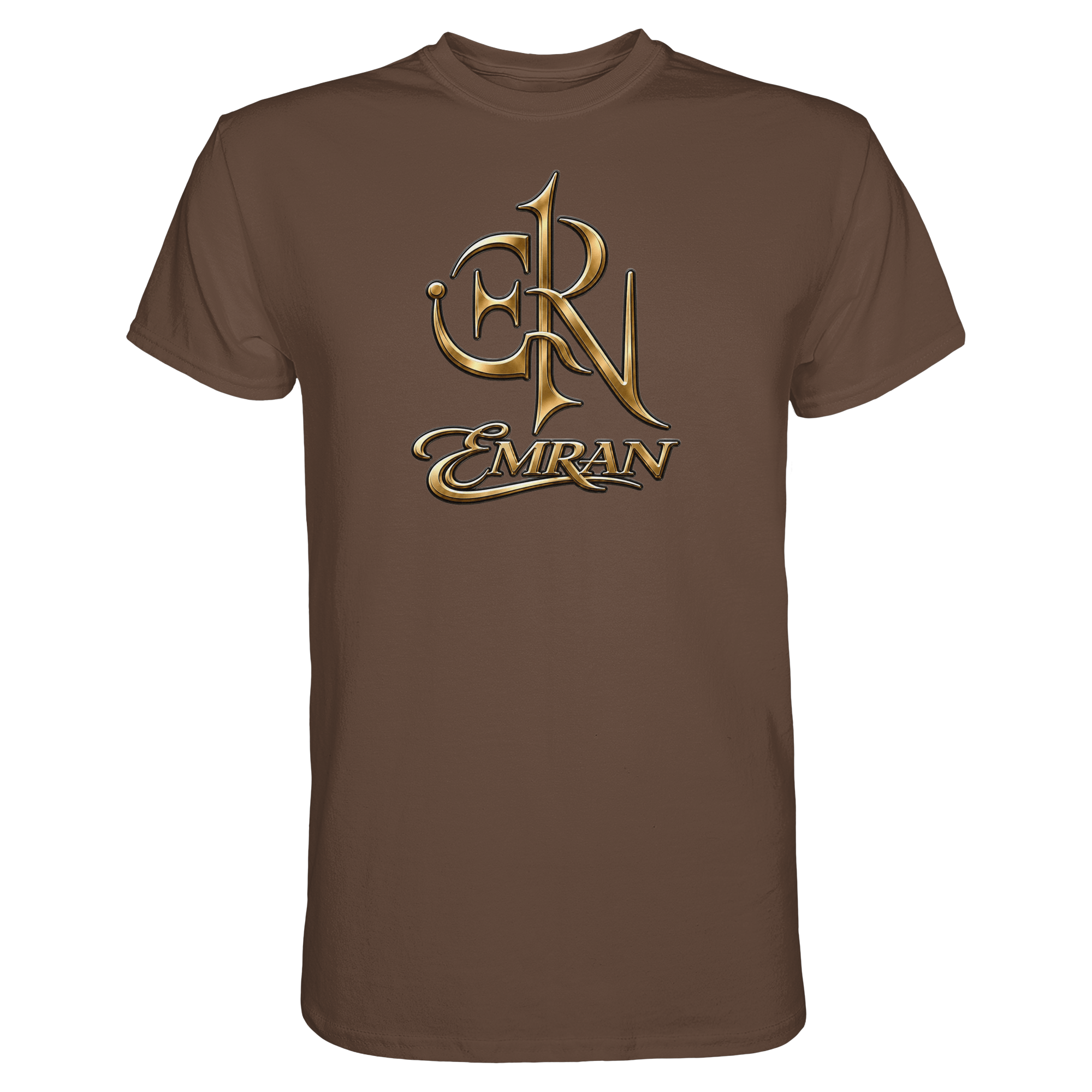 EMRAN Signature Gold Logo T-Shirt