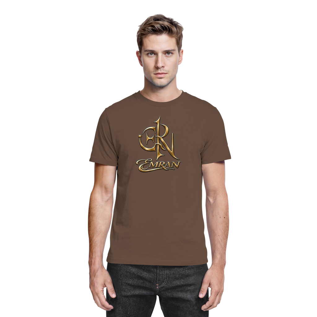 EMRAN Signature Gold Logo T-Shirt