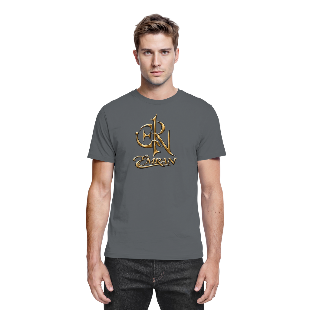 EMRAN Signature Gold Logo T-Shirt