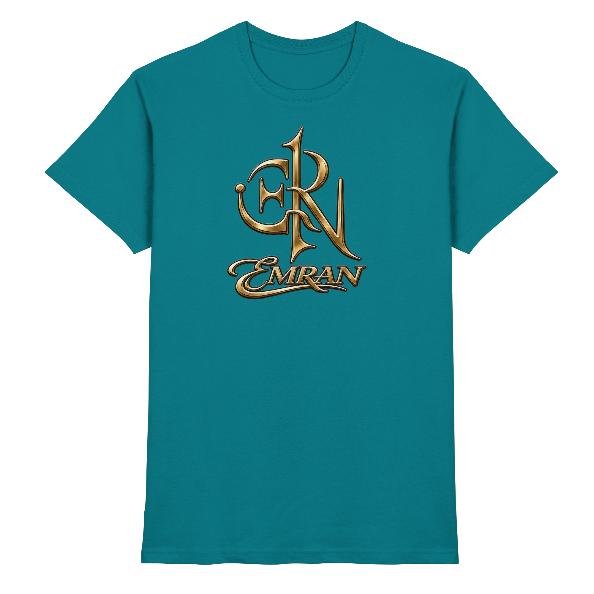 EMRAN Signature Gold Logo T-Shirt