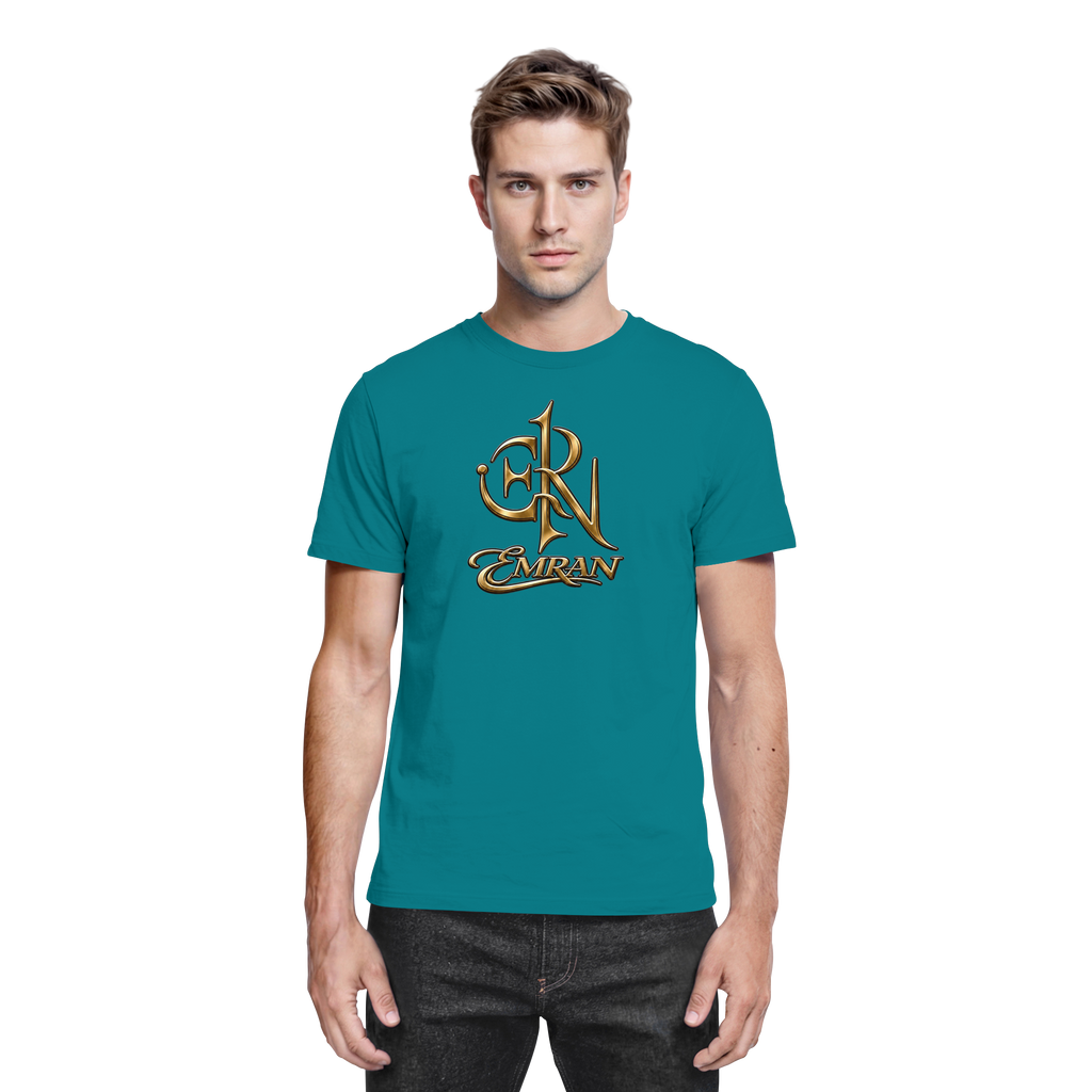 EMRAN Signature Gold Logo T-Shirt