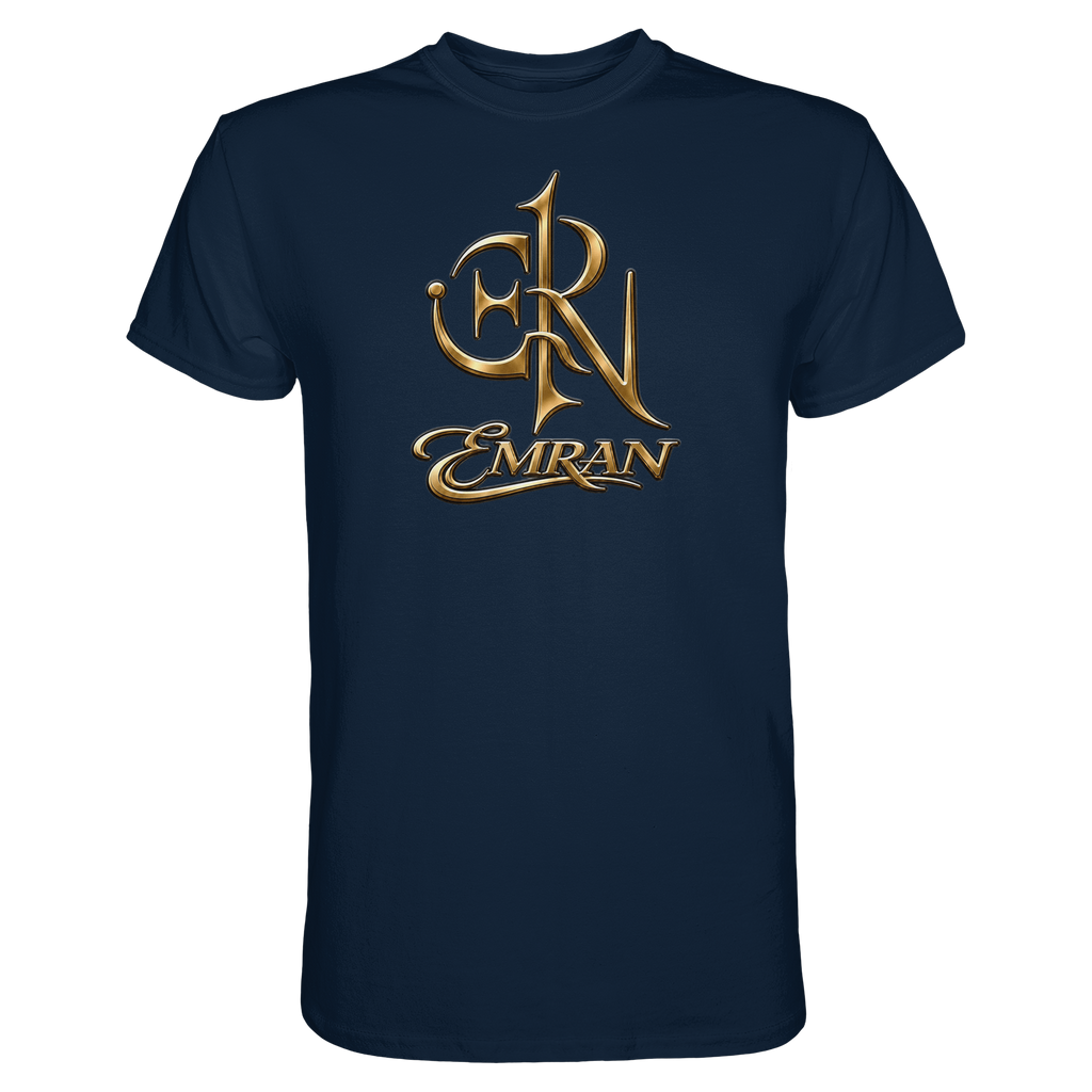EMRAN Signature Gold Logo T-Shirt