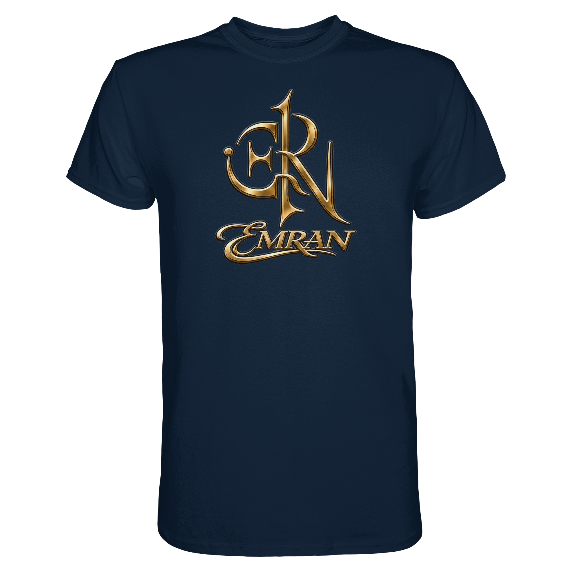 EMRAN Signature Gold Logo T-Shirt