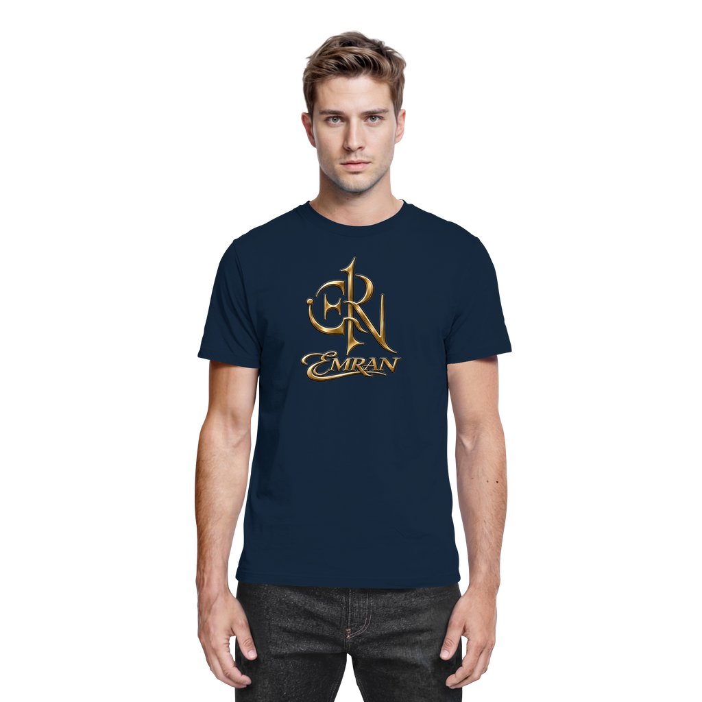 EMRAN Signature Gold Logo T-Shirt