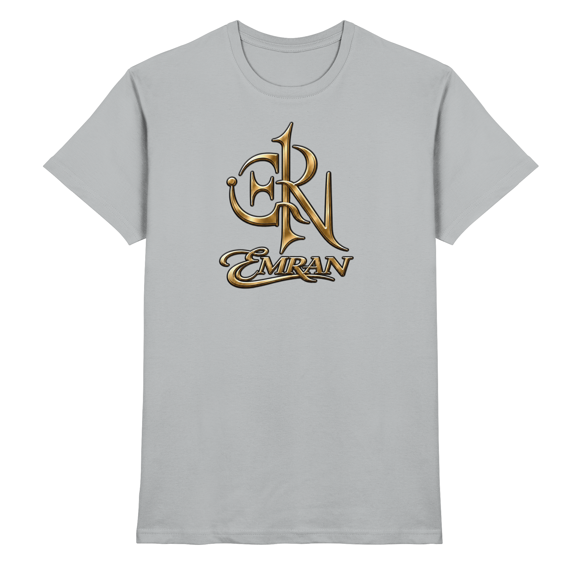 EMRAN Signature Gold Logo T-Shirt