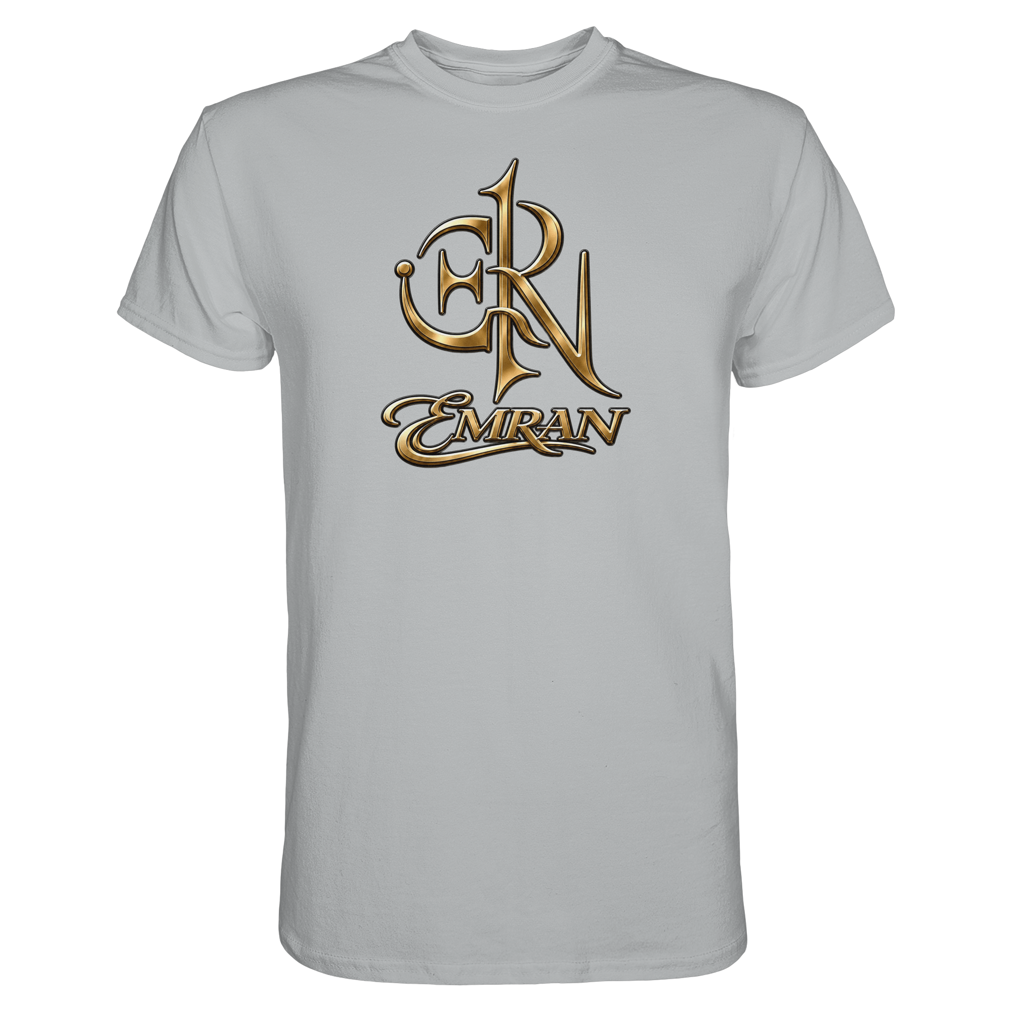 EMRAN Signature Gold Logo T-Shirt