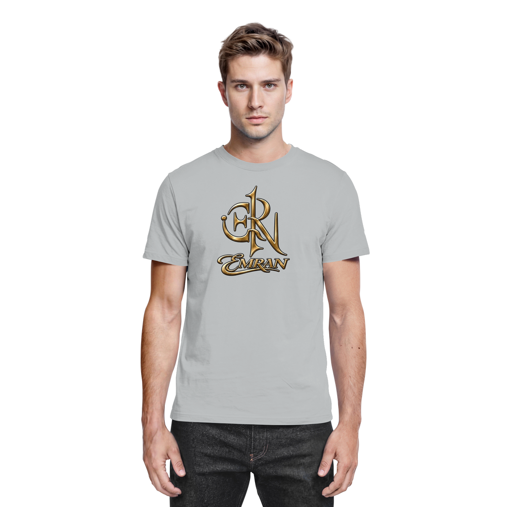 EMRAN Signature Gold Logo T-Shirt
