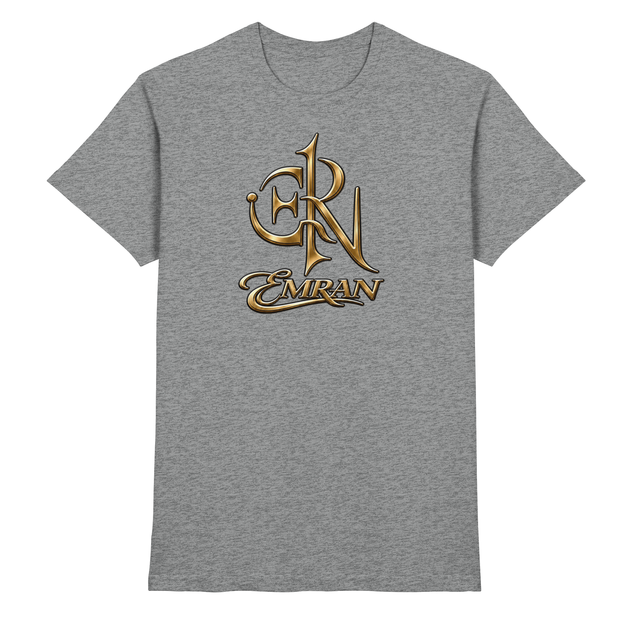 EMRAN Signature Gold Logo T-Shirt