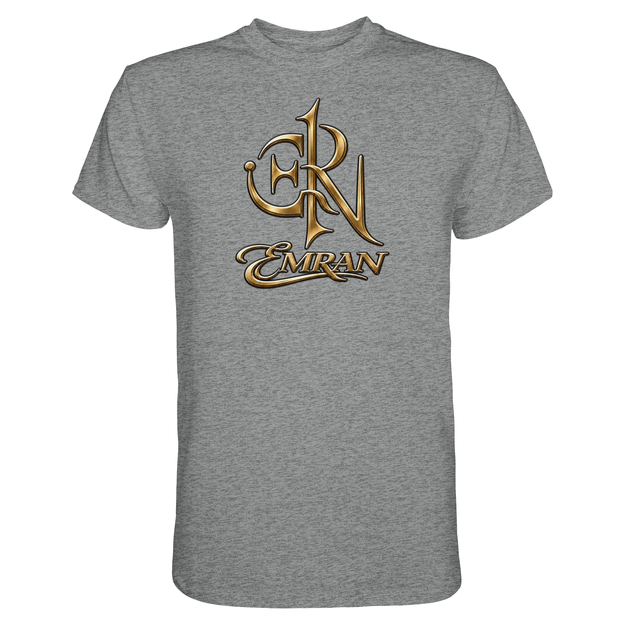 EMRAN Signature Gold Logo T-Shirt