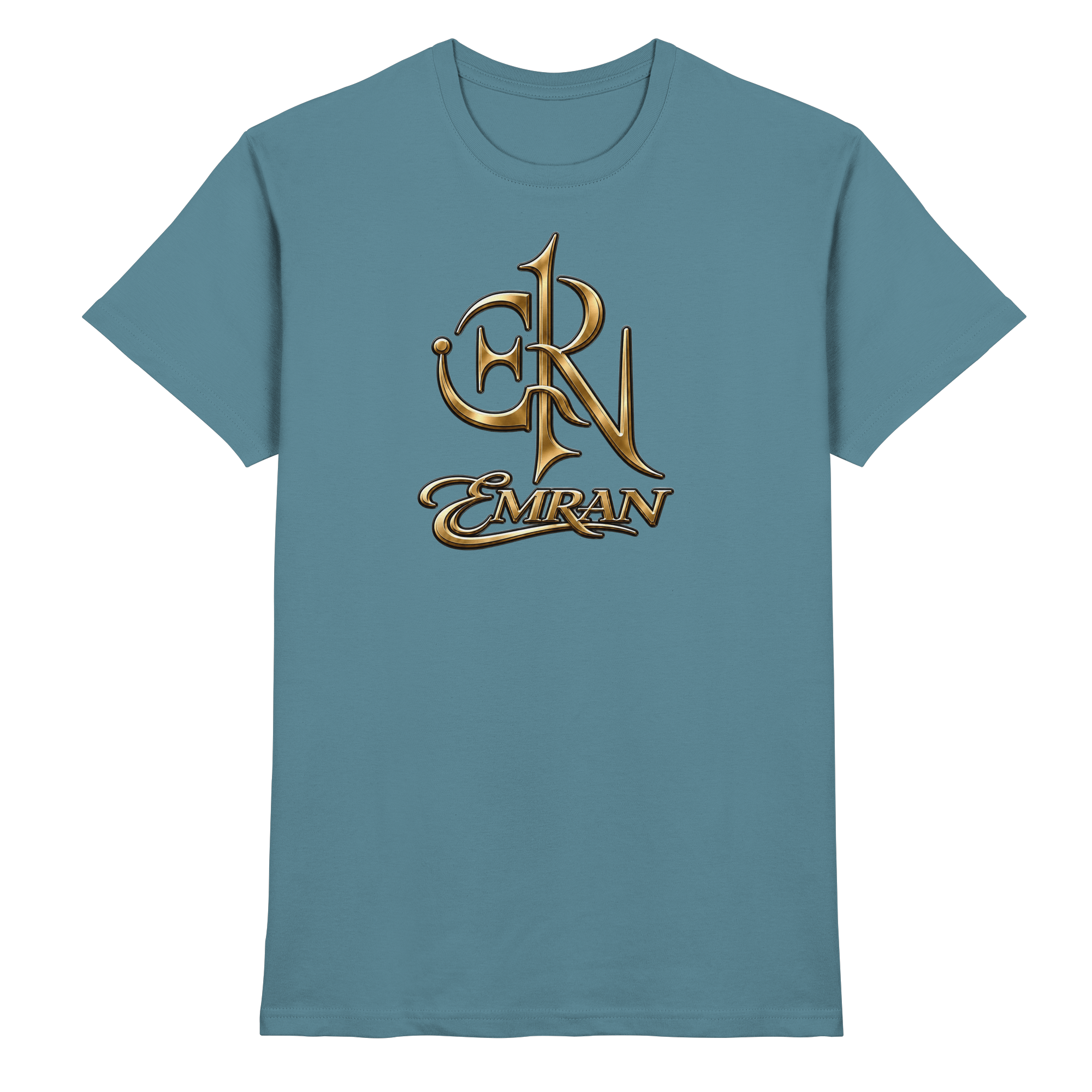 EMRAN Signature Gold Logo T-Shirt