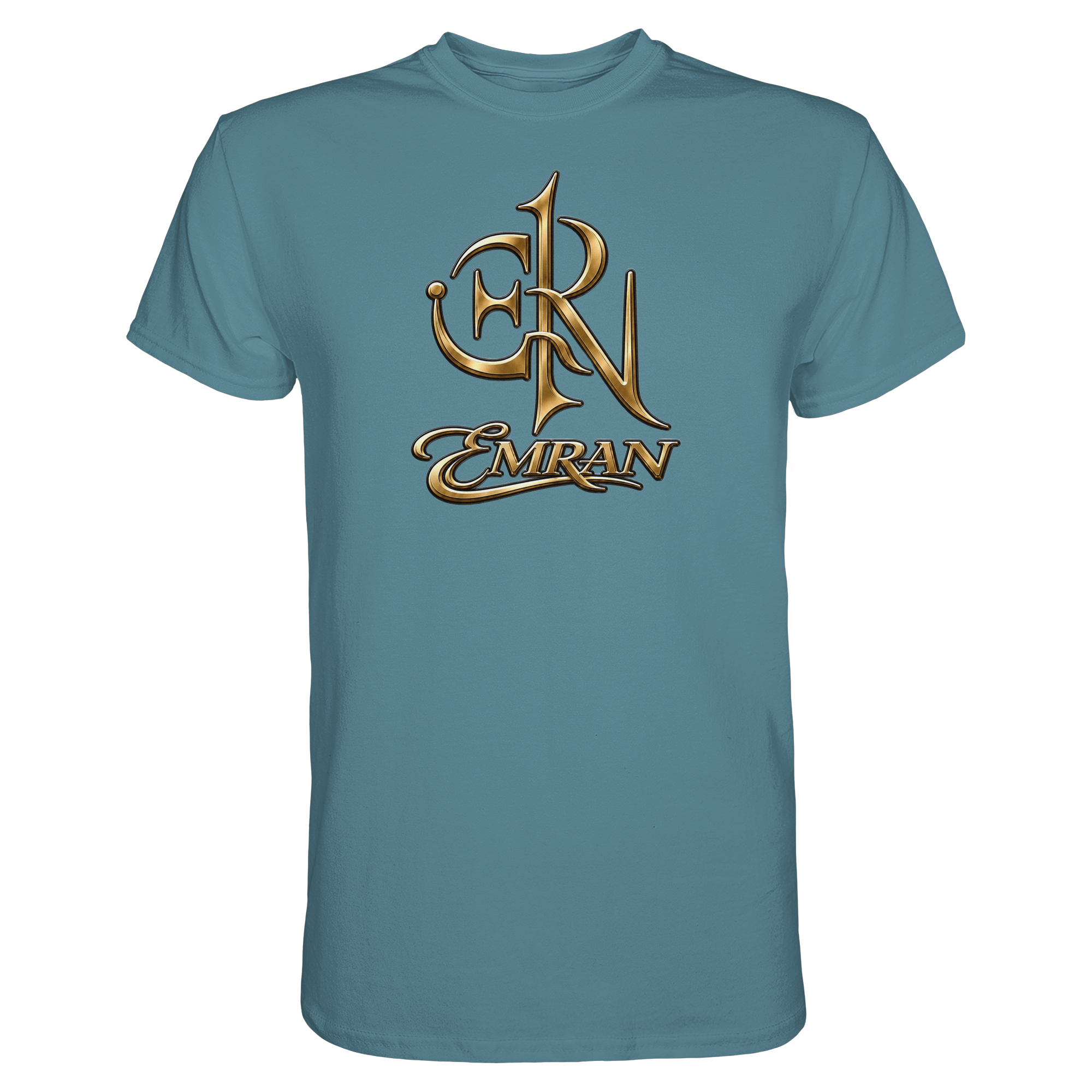 EMRAN Signature Gold Logo T-Shirt