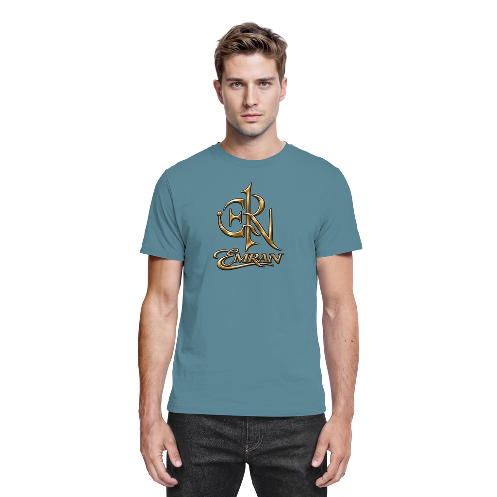 EMRAN Signature Gold Logo T-Shirt