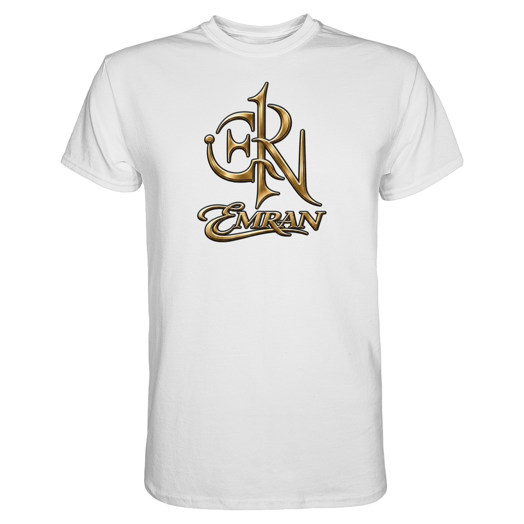 EMRAN Signature Gold Logo T-Shirt