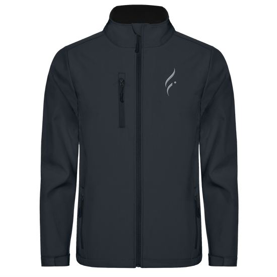 EMRAN Black Softshell Jacket – Minimalist Premium Design